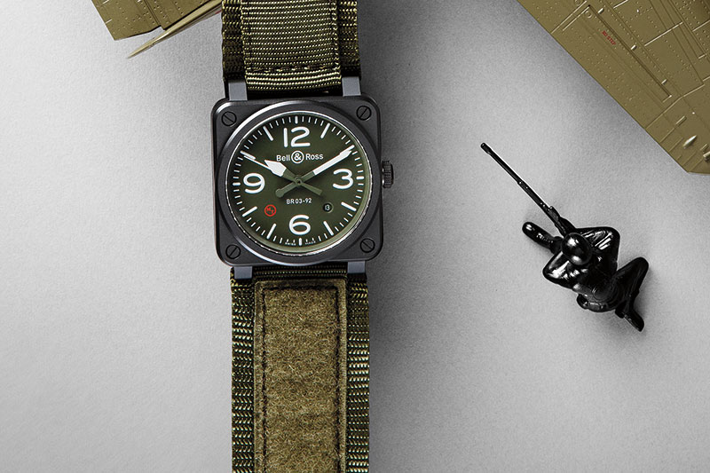 Bell & Ross BR 03-92 Military Type., en relojes militares.
