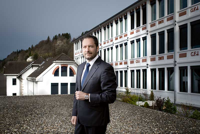 Julien Tornare, CEO de Zenith