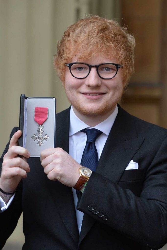 Los relojes de Ed Sheeran
