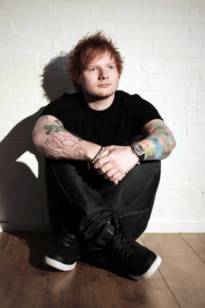 los relojes de Ed Sheeran