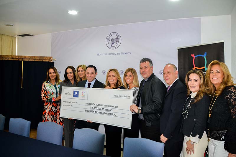 Zenith y Berger Joyeros donan 1 millón de pesos para reconstrucción de cetros de salud