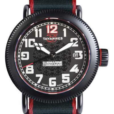 Tavannes Watch Co. Submarine Commander Black Edition