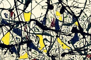 Art: Modern. ‘Summertime’ by Jackson Pollock, 1948